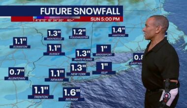 NYC weather forecast: How much snow will fall on Sunday?