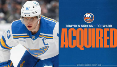 Islanders Acquire Brayden Schenn From St. Louis