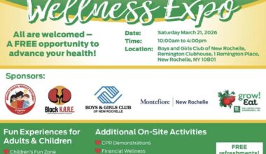 Boys & Girls Club of New Rochelle Hosts Free Community Wellness Expo on March 21