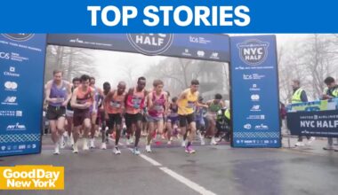 NYC Half Marathon, Iran strikes back and Mamdani pothole blitz | Top Stories