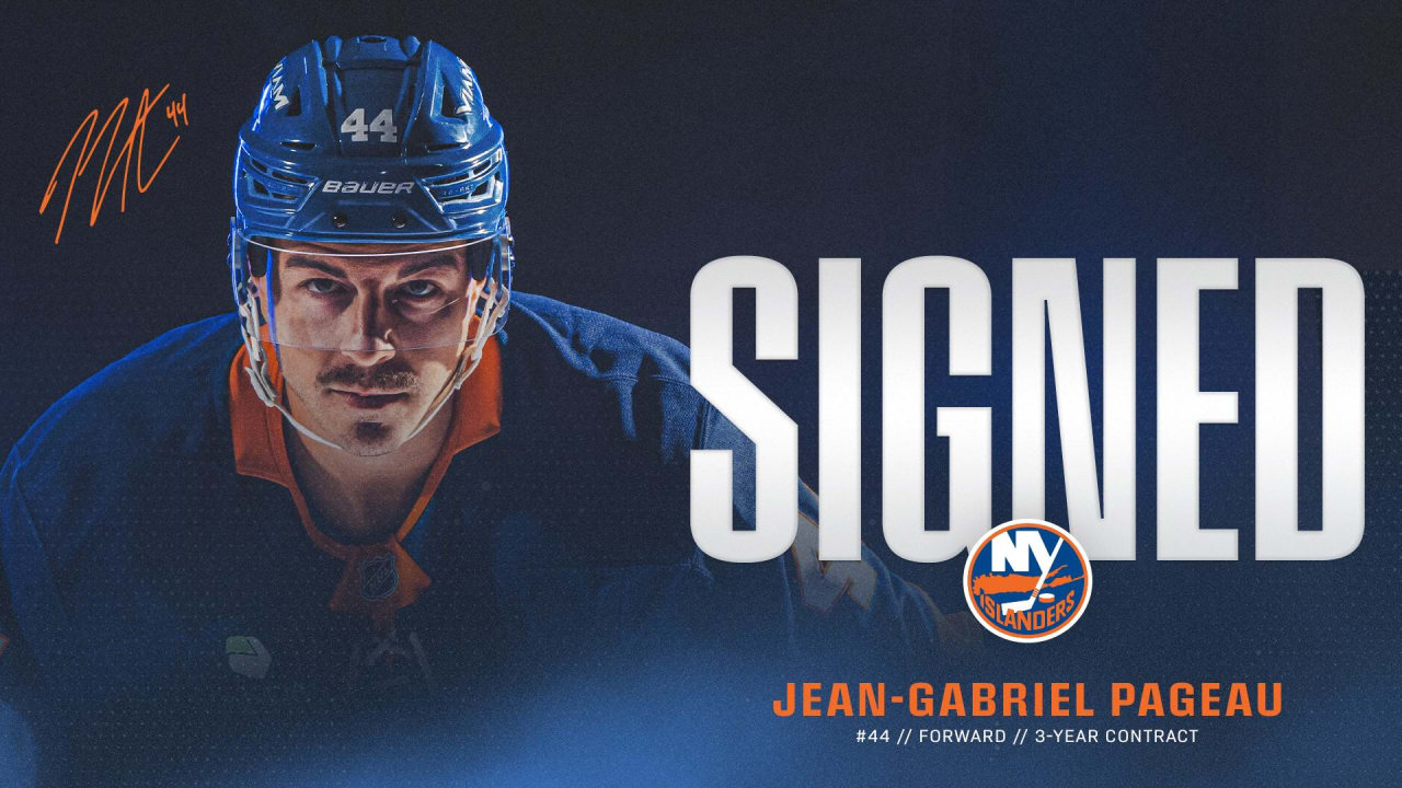 Pageau Signs 3-Year Contract With Islanders