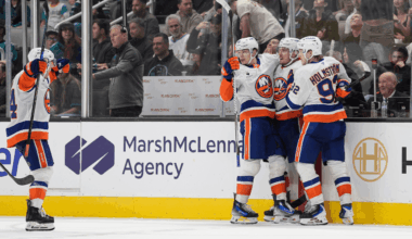 Horvat scores in OT to lift Islanders past Sharks
