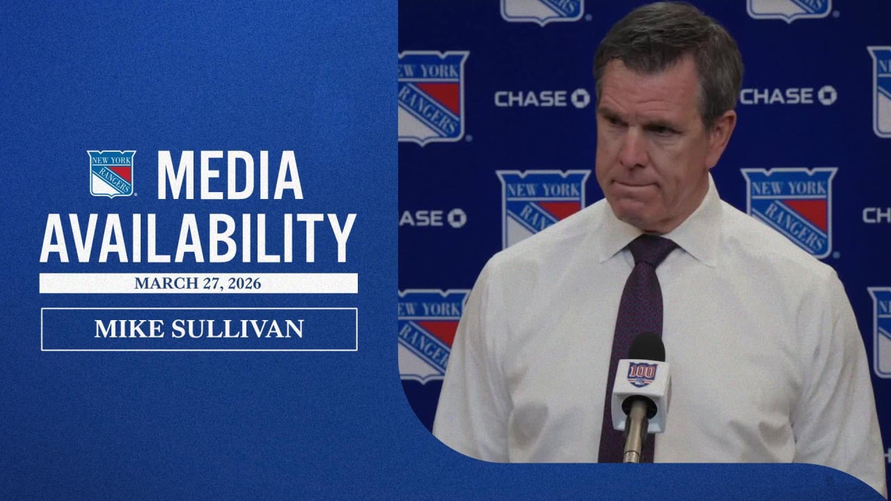 Postgame: Mike Sullivan | New York Rangers