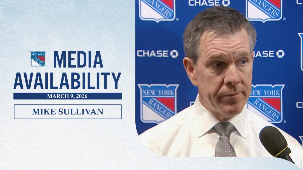 Postgame: Mike Sullivan | New York Rangers