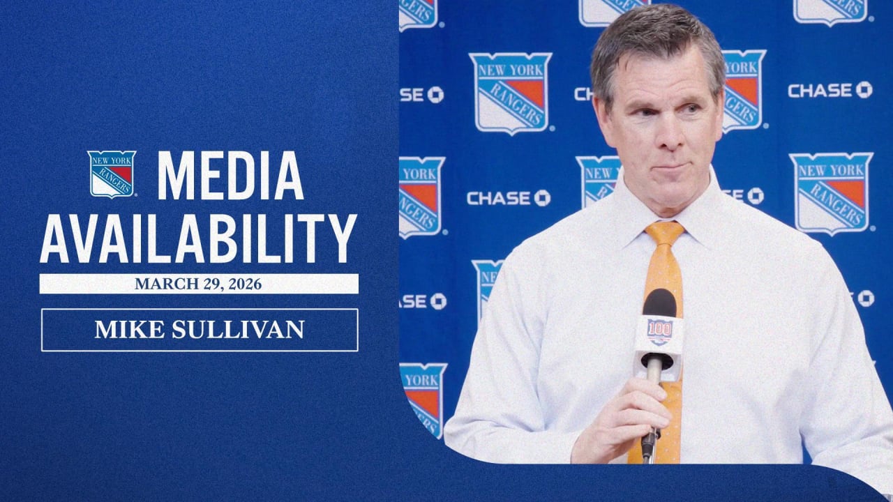 Postgame: Mike Sullivan | New York Rangers