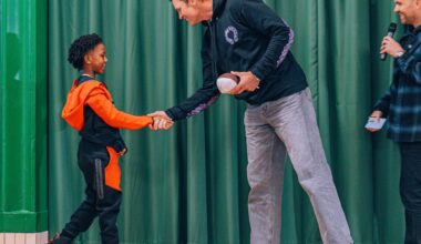 Tom Brady surprises students at Prospect Schools to celebrate his new sports cards store in Brooklyn | Brooklyn Bridge Parents