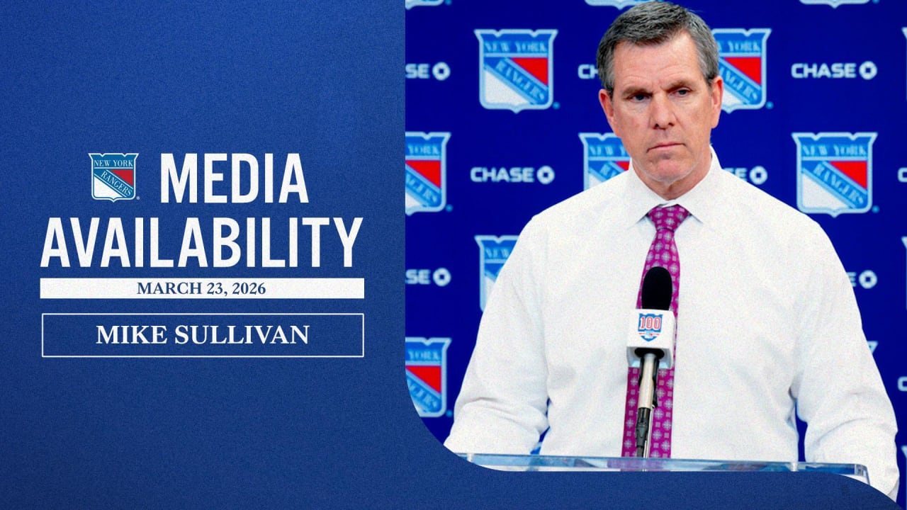 Postgame: Mike Sullivan | New York Rangers
