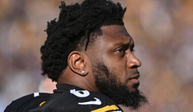 Pittsburgh Steelers linebacker Patrick Queen