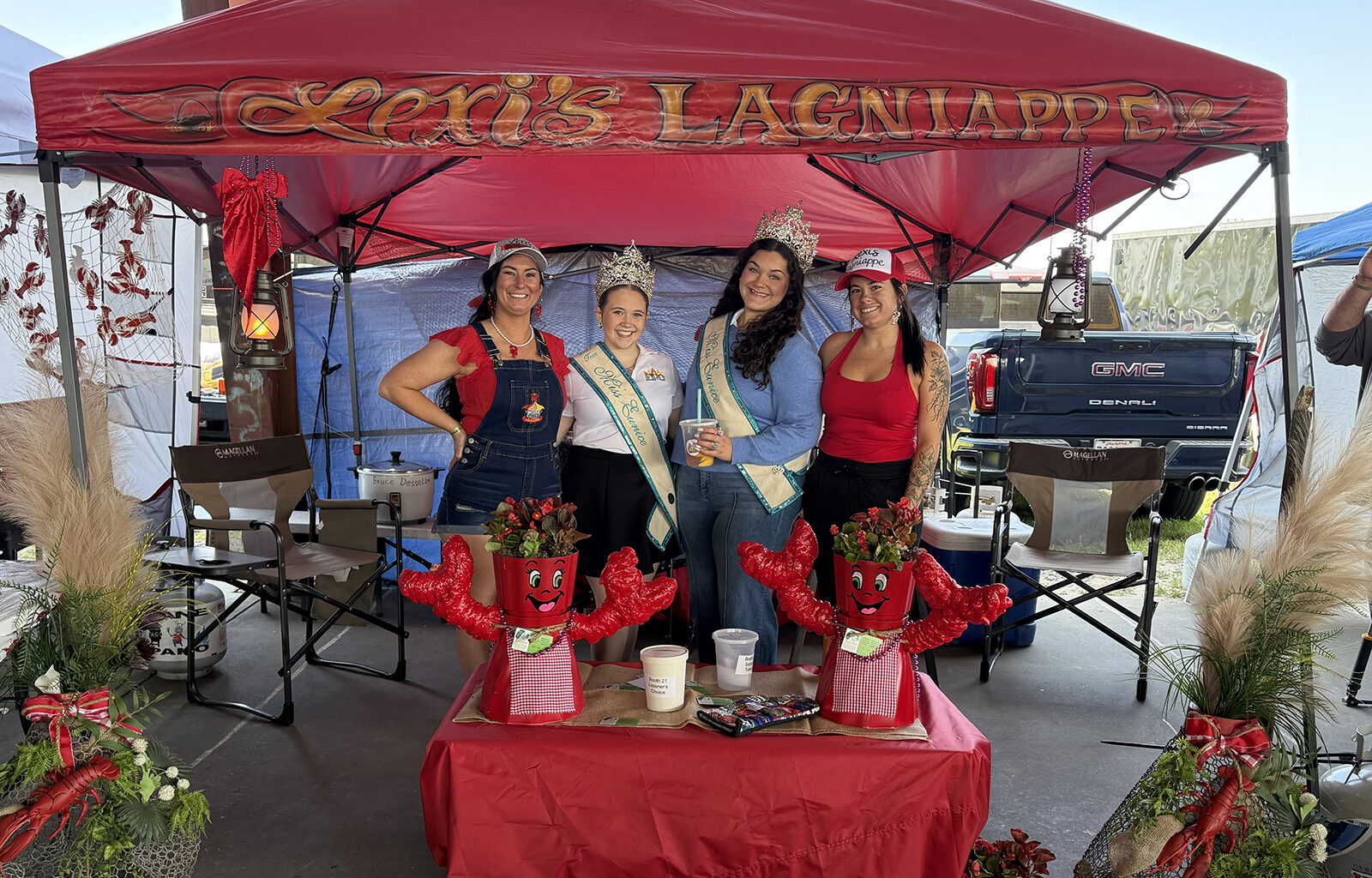 Eunice Queens at Crawfish Etouffee Cook-Off