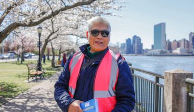 They Speak for the Trees: Meet the 'Petal Protectors' Guarding NYC’s Cherry Blossoms