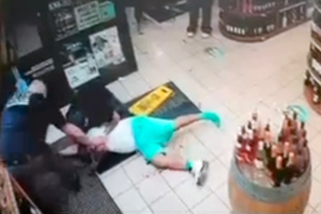 New video shows another angle of rough NYPD arrest inside Brooklyn liquor store