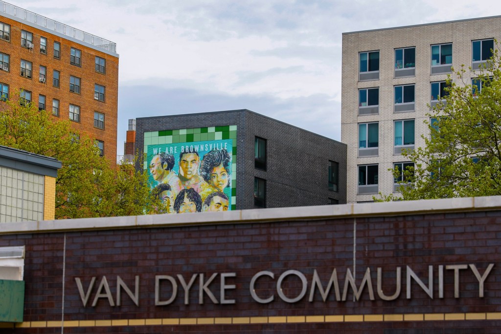 NYCHA’s Van Dyke Houses sit in the middle of Brownsville, Brooklyn,