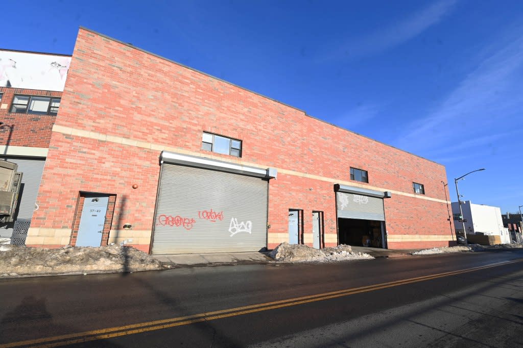 A warehouse replaced St. Savior’s Church in Maspeth. Helayne Seidman for the NY Post