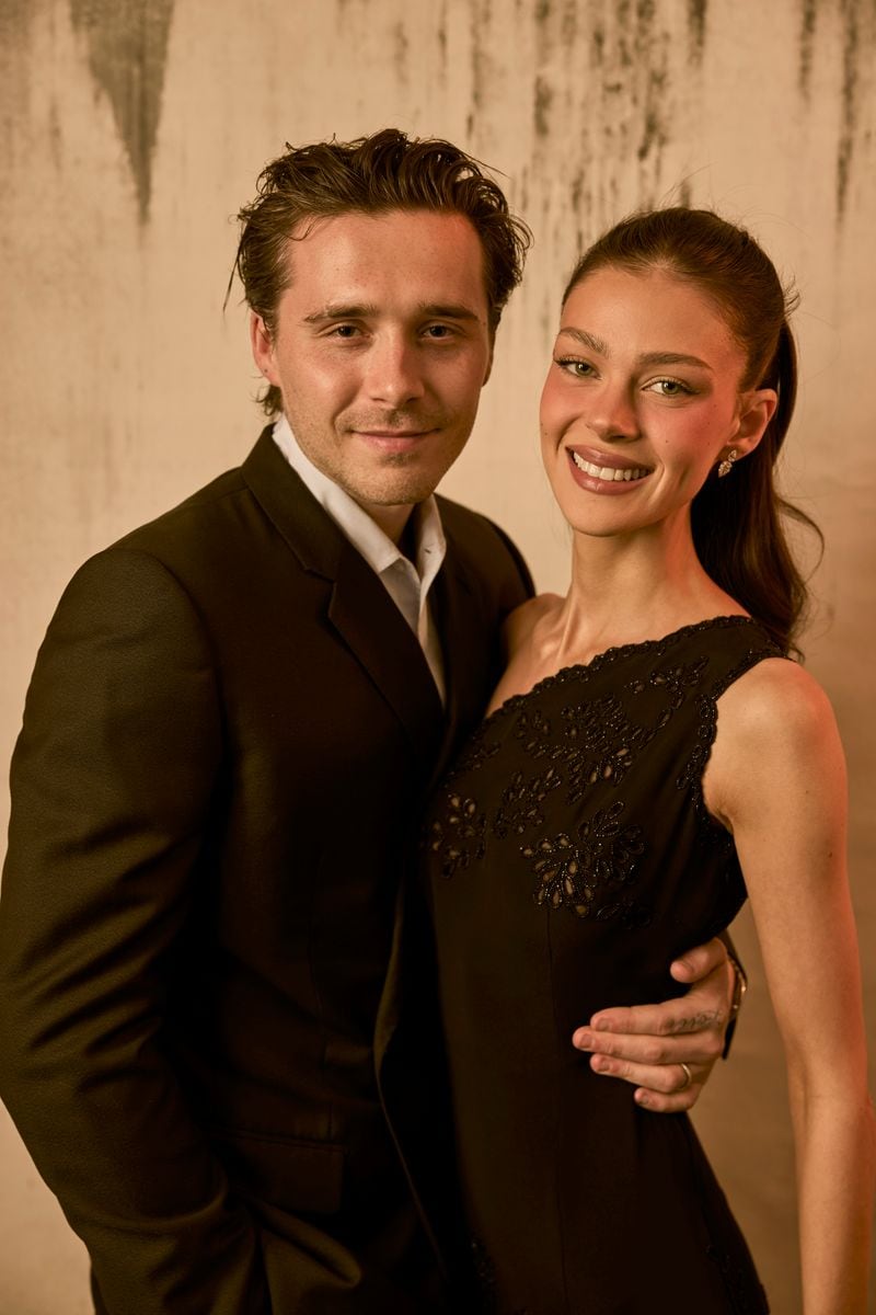 Brooklyn Peltz Beckham and Nicola Peltz Beckham on March 15, 2026 in West Hollywood, California.