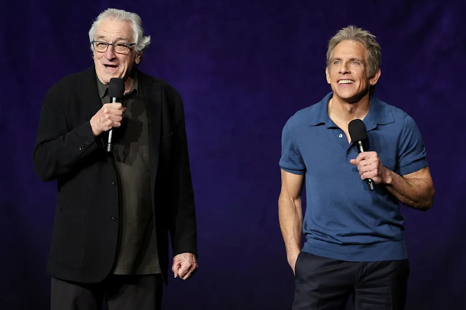Robert De Niro and Ben StillerCredit: Ethan Miller/Getty