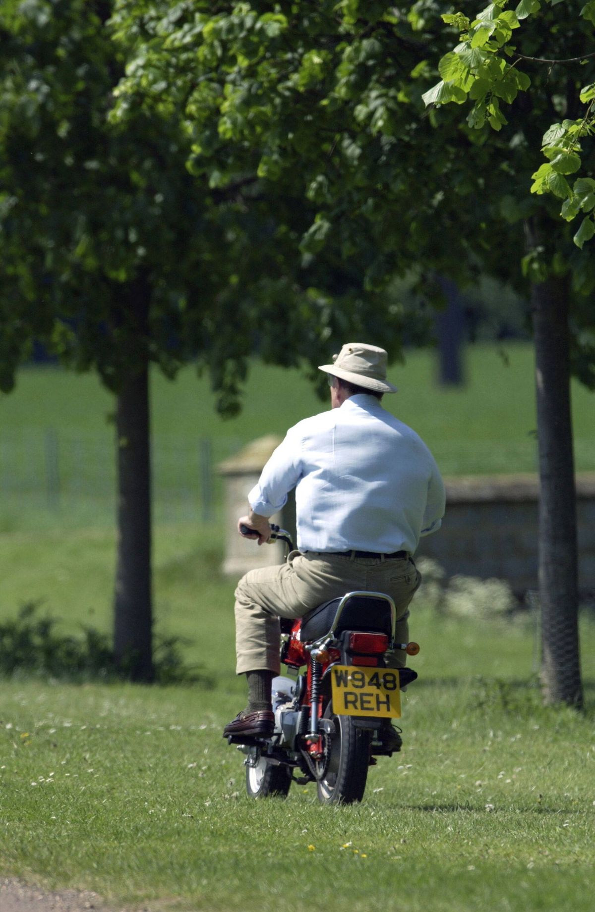 Philip Back View On Bike