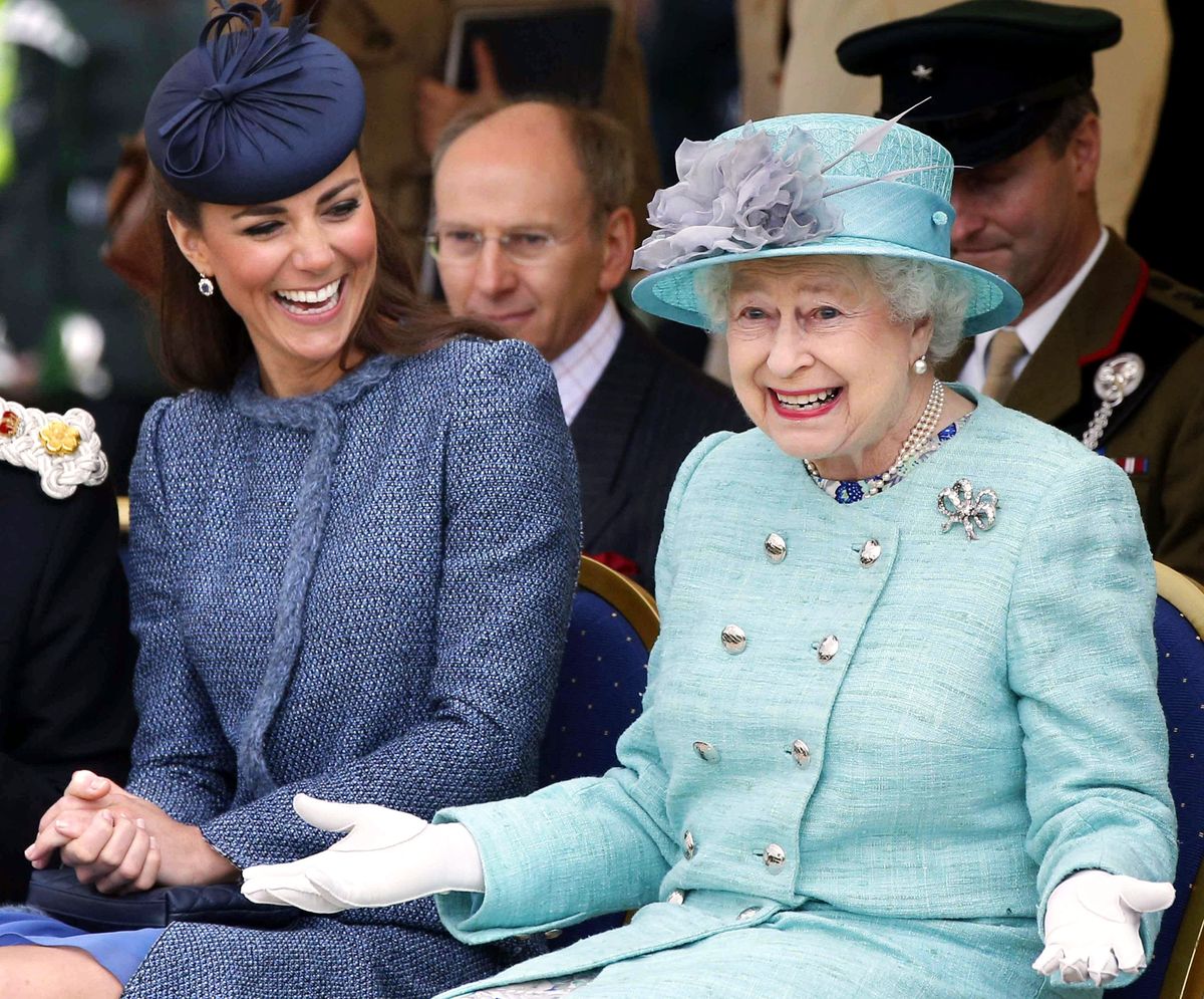 The Princess of Wales shared a close bond with the late monarch