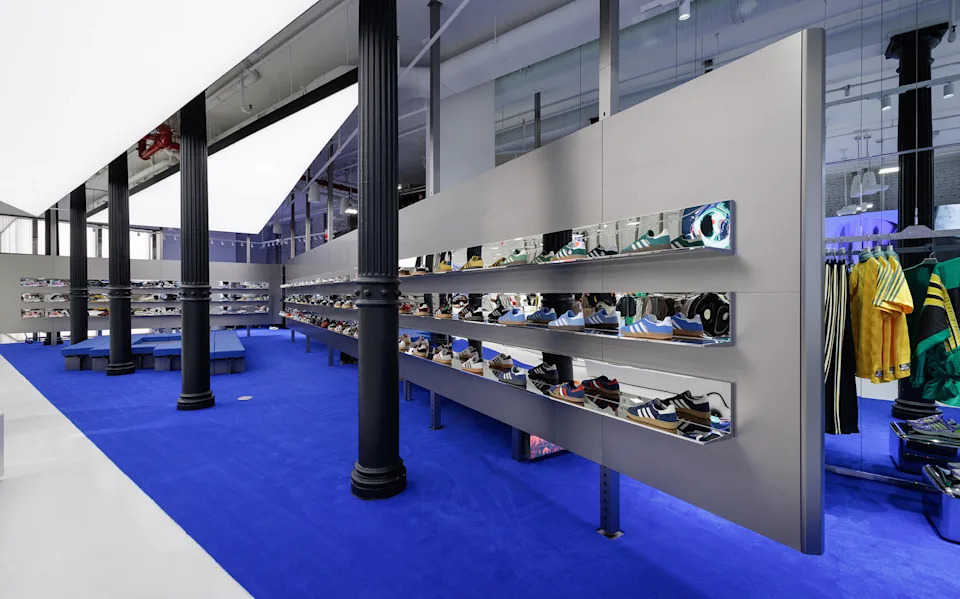 Adidas, Originals, SoHo, store, retail, NYC, shoes, sneakers, footwear