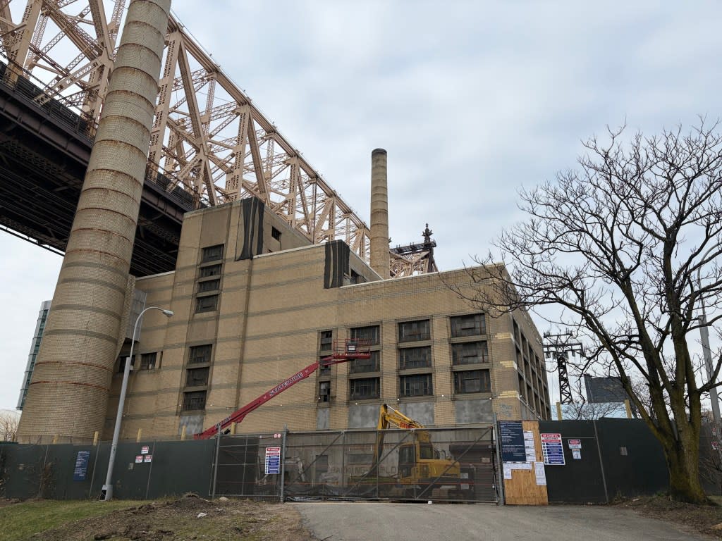 The 87-year-old Roosevelt Island Steam Plant has been featured in ABC’s show “Gotham” and Marvel’s series “The Punisher” and “Luke Cage.” Nicole Rosenthal for NY Post