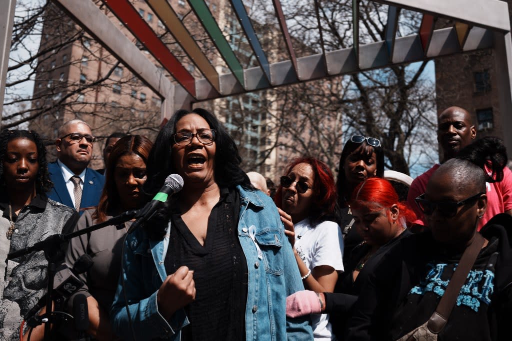 Great-grandmother Arlene Poitier said the family is “broken” because of the baby’s killing. James Keivom