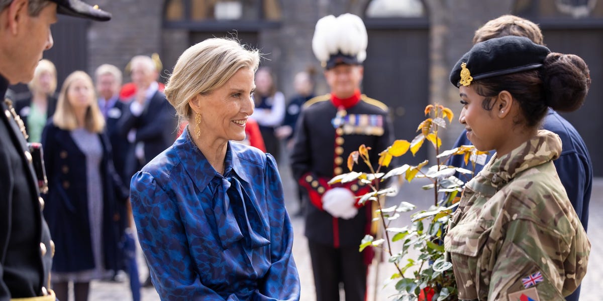 Sophie, Duchess of Edinburgh Opens New Veterans Center Named After Queen Elizabeth