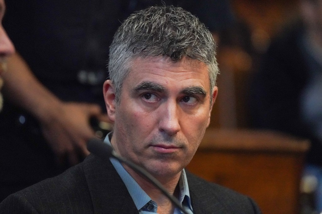 Daniel McAvoy in court for sentencing.