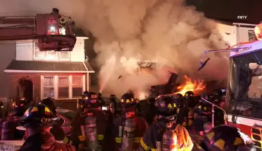 Massive Queens home explosion injures 8 officers and 4 civilians - VIDEO