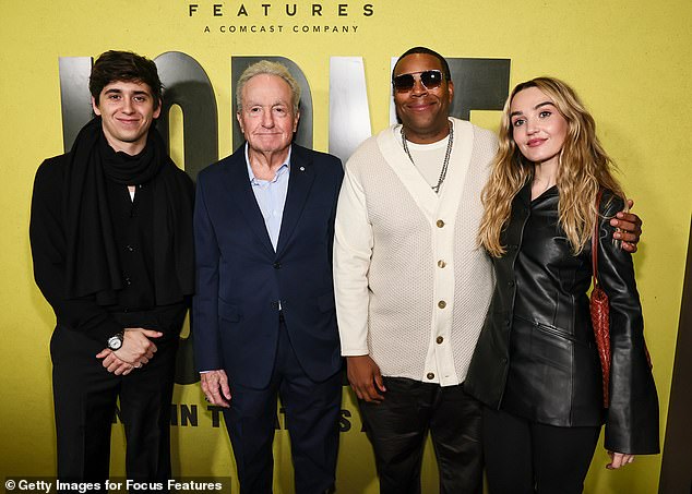 Both Fineman and Thompson posed for photos with Lorne Michaels himself as well as SNL newcomer Marcello Hernández