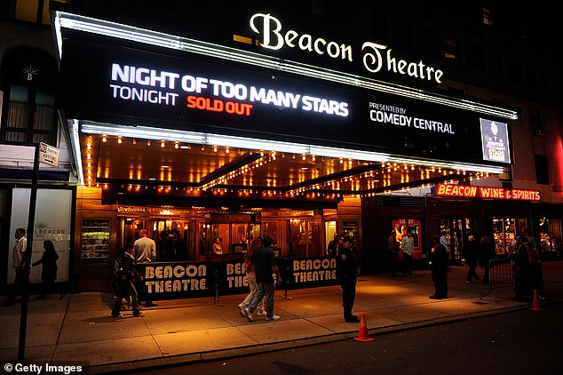 McBride attended a Clint Black concert at Beacon Theatre with friends after work before she vanished (pictured file photo)