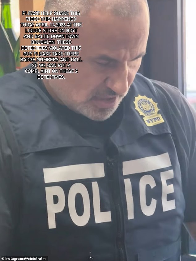 The other arresting officer was Detective Volkan Maden, who has had 12 complaints and 51 allegations against him and has been internally disciplined by the NYPD six times