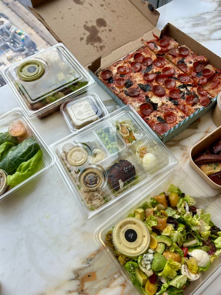 Image may contain Brunch Food Food Presentation and Pizza