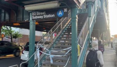 15-year-old boy shot following argument on Manhattan-bound A train. Passenger describes "pandemonium" that ensued.
