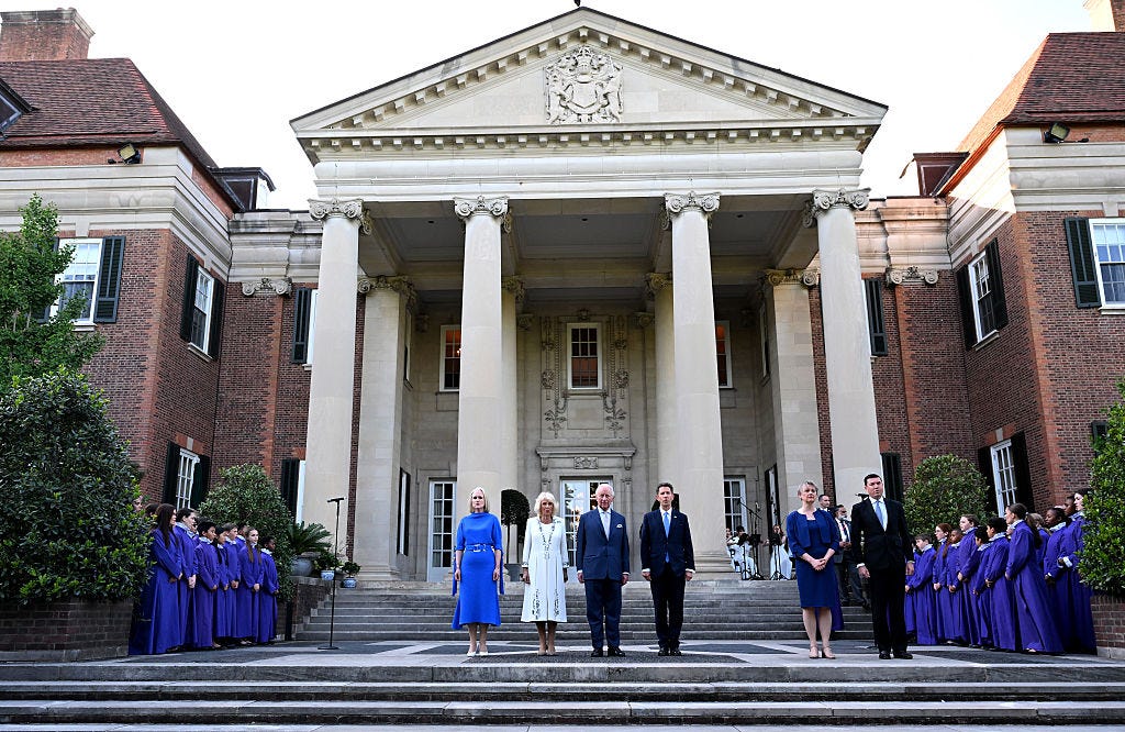 King Charles III And Queen Camilla Begin State Visit To The United States Of America