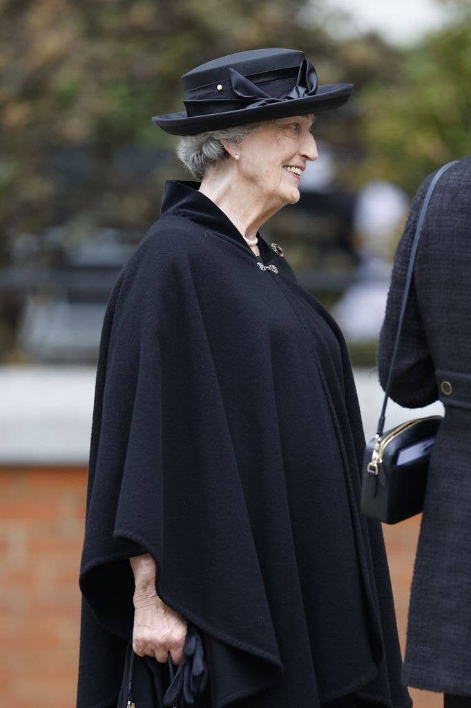 Members of the Royal Family attend a Requiem Mass catholic funeral service for The Duchess of Kent at Westminster Cathedral. Katharine, Duchess of Kent, wife of Prince Edward, Duke of Kent, died on September 4 