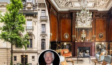 Oleg Cassini's pristine Gilded Age NYC mansion fetches $34.5M
