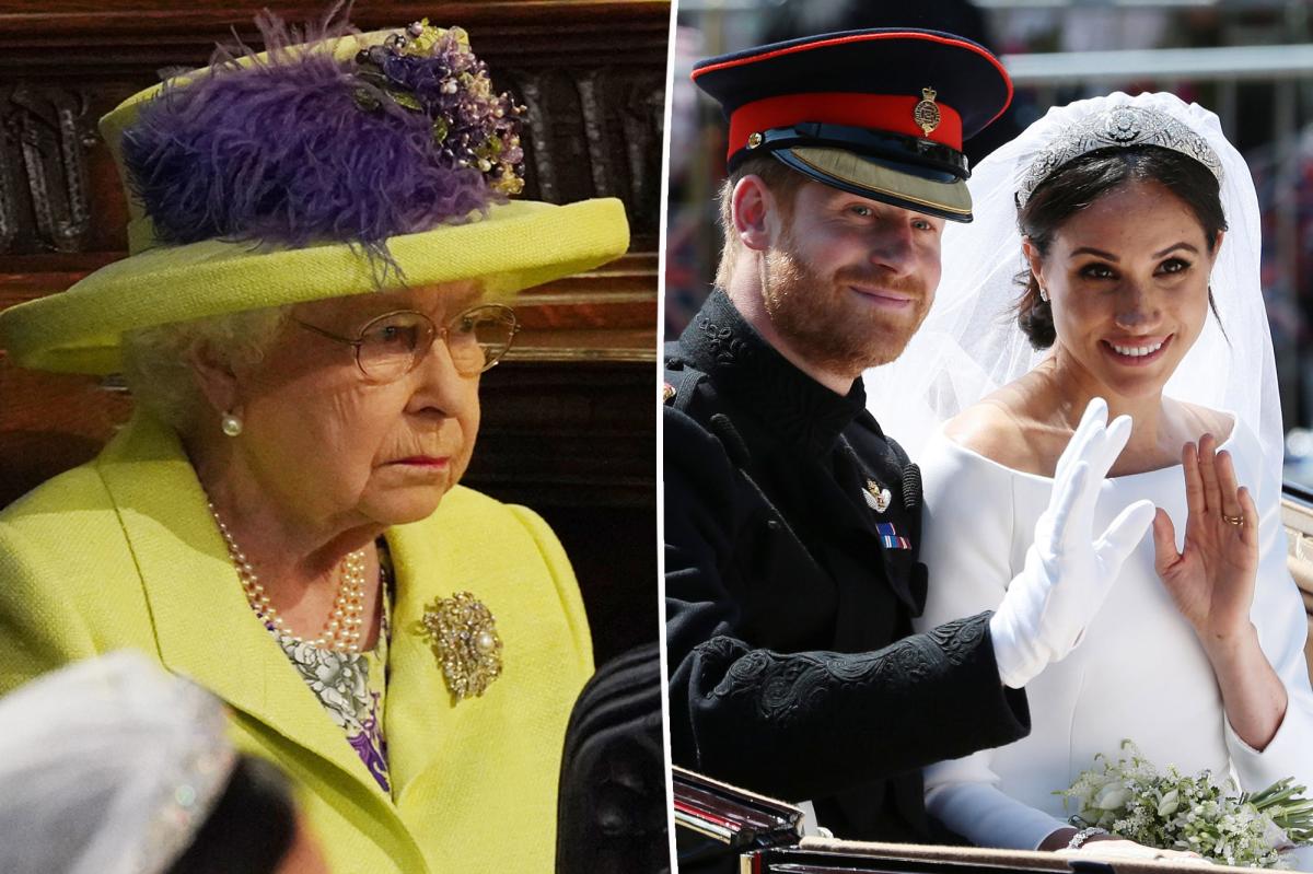 Truth behind Meghan and Harry’s furious clash with The Queen over Meghan's wedding tiara