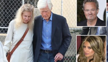 Matthew Perry's stepfather, Keith Morrison arrives at LA court for 'Ketamine Queen' sentencing