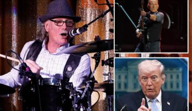 Ex-longtime Springsteen drummer Vini Lopez says woke Boss should respect Trump