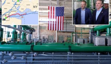 Trump officials hail 'innovation over regulation' in NYC as work starts on pipeline that irked green activists