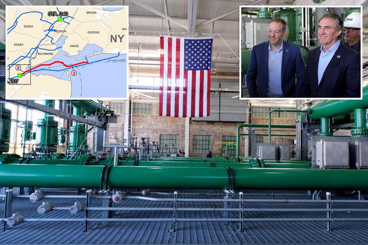 Trump officials hail 'innovation over regulation' in NYC as work starts on pipeline that irked green activists