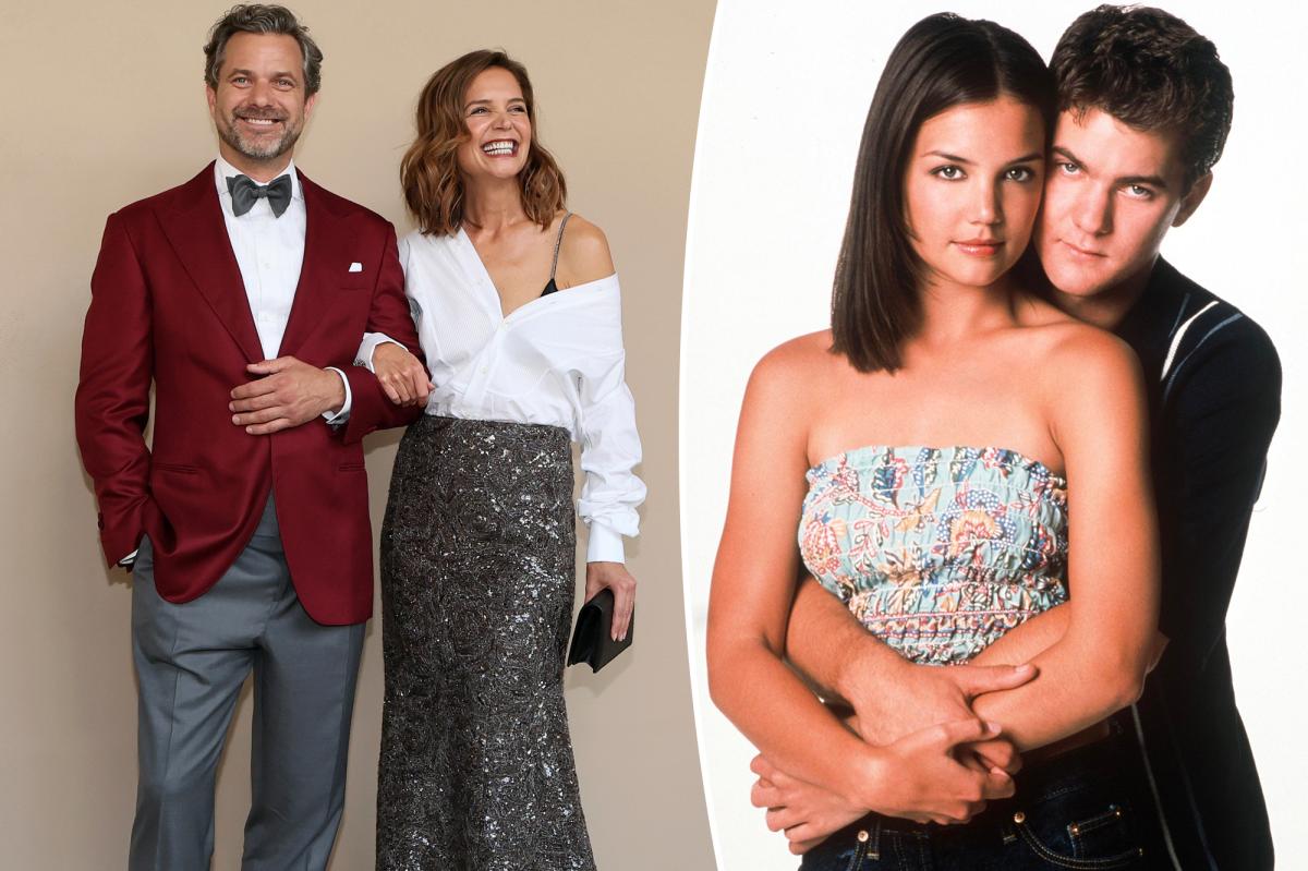 'Dawson’s Creek’ alums Joshua Jackson and Katie Holmes have a sweet reunion in NYC