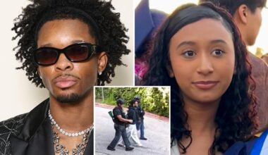 Video footage shows D4vd arrested in Hollywood Hills, surrounded by LAPD officers