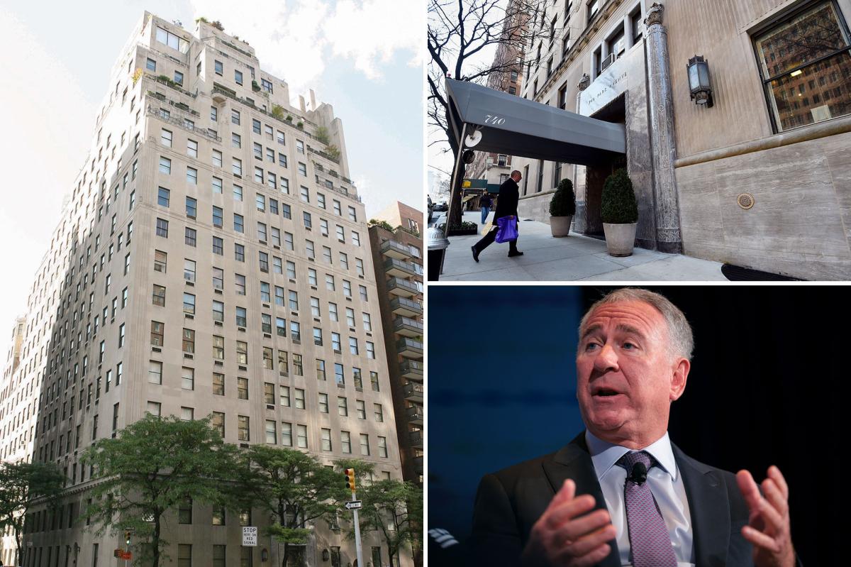 Ken Griffin spends $38M for neighbor's home at 740 Park