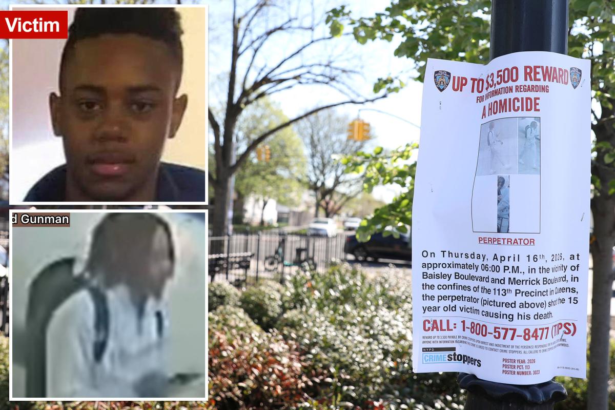 New video shows terror erupt in Queens as boy, 15, is shot dead