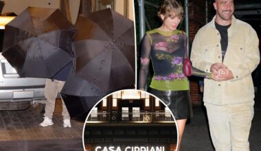 Casa Cipriani went all out to protect Taylor Swift and Travis Kelce