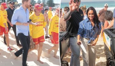 Meghan Markle, Prince Harry's Bondi Beach visit upstaged by 'unbothered queen' in wild scene