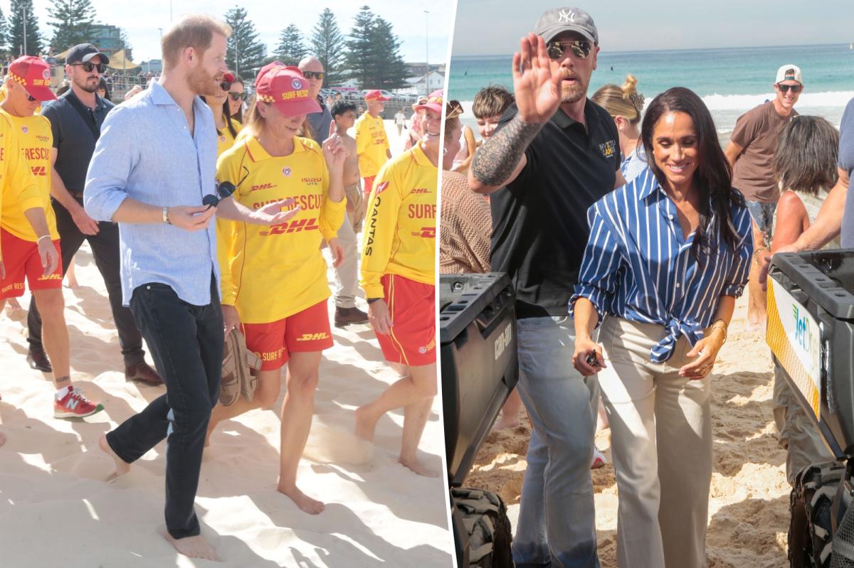 Meghan Markle, Prince Harry's Bondi Beach visit upstaged by 'unbothered queen' in wild scene