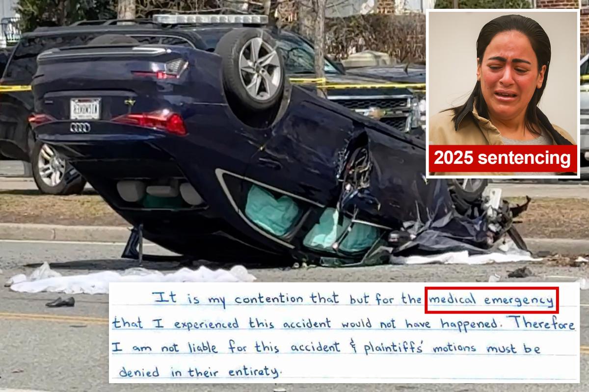 NYC wigmaker blames 'medical emergency' for crash that killed 3