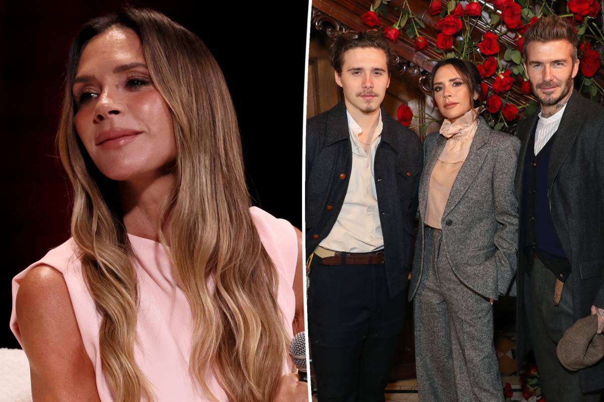 Victoria Beckham reveals how she handles public's 'noise' after feud with son Brooklyn