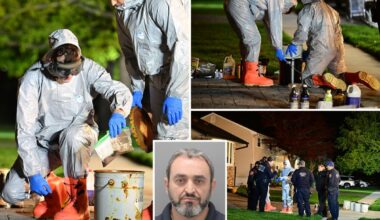 Student, 15, who scrawled swastika at Long Island school had explosives at home — paid for by dad: cops